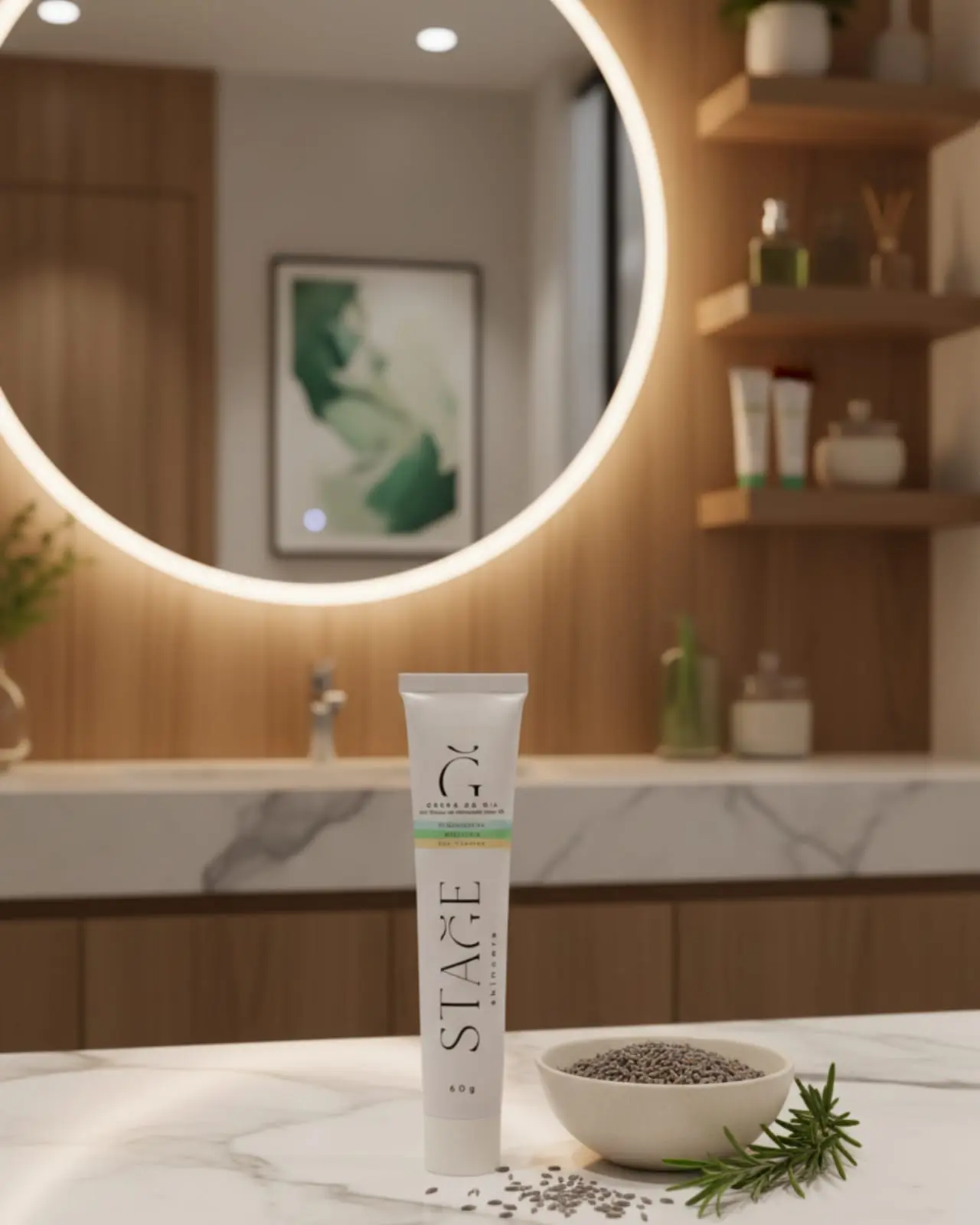 Crema Stage en un espacio de cuidado personal